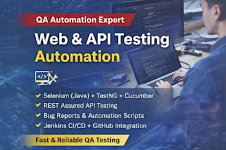 automate your web testing using selenium java framework