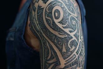 create your custom tribal tattoo