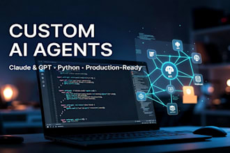 build a custom ai agent with claude or gpt API in python