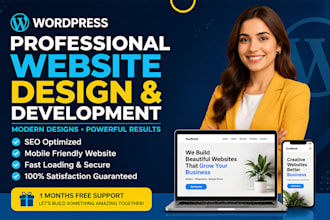 build a wordpress website