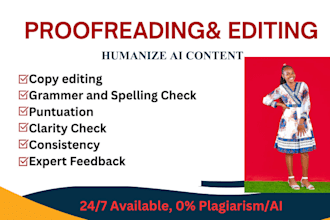 proofread and edit your documents, papers, and reports