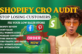 fix a low conversion rate and boost sales to increase conversion and sale