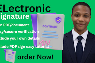 create electronic signature, docusign and PDF signing