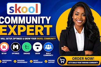 online skool community manager skool online course creation skool online skool