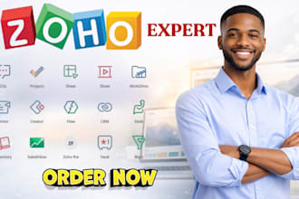 zoho crm zoho desk zoho salesiq zoho campaigns zoho automation zoho one setup