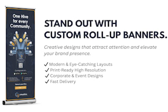 design professional flyers, brochures, and print materials