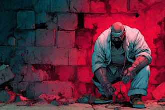 comic book illustration with comic book illustrator