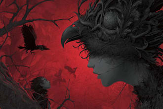 draw creepy and stylized horror characters