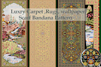 create luxury carpet rugs wallpaper and scarf designs