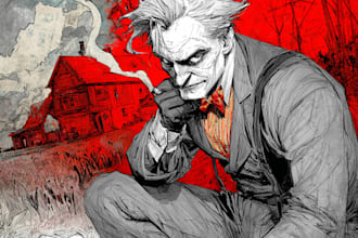 comic book illustration with comic book illustrator