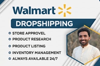 manage walmart dropshipping, wfs and wholesale store