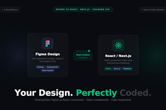 convert figma to pixel perfect next js and tailwind CSS