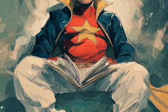 comic book illustration with comic book illustrator
