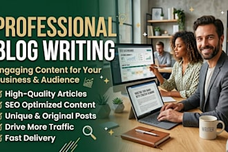 write SEO blog posts and articles that rank on google
