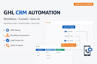gohighlevel expert ghl crm automation workflow setup and voice ai
