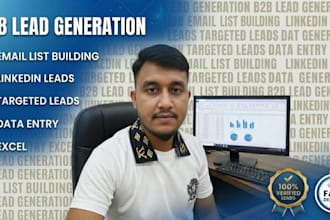 do b2b lead generation and email list building