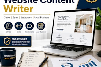 write SEO website content for local businesses
