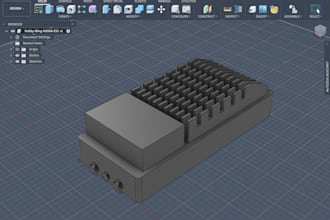 cad modelling in fusion 360