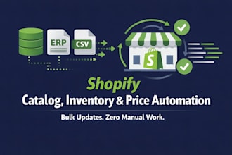 automate your shopify inventory price and catalog updates
