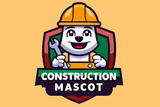draw  engineering mascot logo design with unlimited review