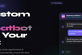 build an ai chatbot for your business