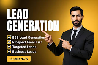 do b2b targeted lead generation, business leads and prospect email list