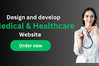 develop medical and healthcare website with wordpress