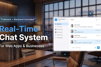 build real time chat system or messaging feature for your web app