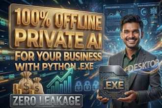 build a private ai desktop app to chat with your files offline