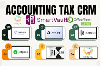 setup taxdome canopy tax karbon jetpack smartvault officetools senta pixie crm
