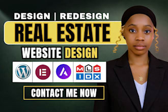 create a custom luxury real estate idx website,realtor,agent idx mls wordpress
