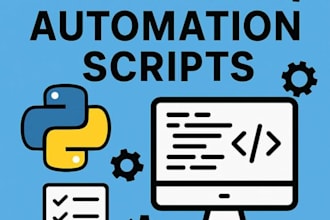 write a simple python script to automate your task