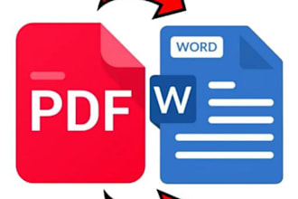 convert PDF to word, excel professionally