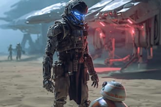 make your sci fi and star wars character