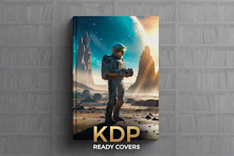 create stunning ai book covers and format for amazon KDP