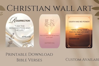 create beautiful bible verse printable wall art