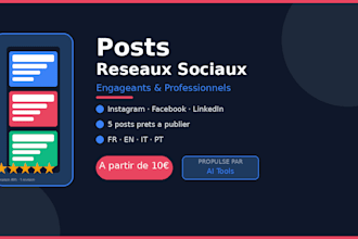 create engaging social media posts for your business