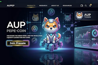 create crypto website, memecoin website, meme website, meme coin website