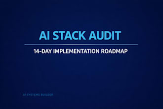 audit your ai stack and deliver a 14 day implementation roadmap