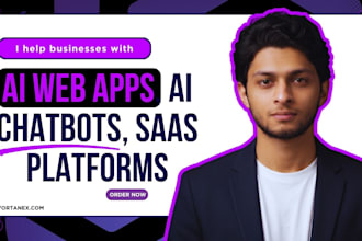 build your ai app, saas app,full stack web application