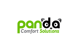 design modern panda logo