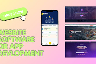 create a web based application such as a website or software