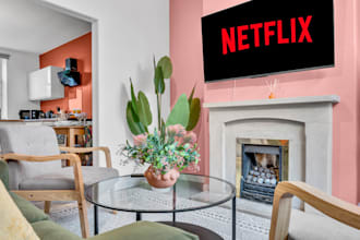 do real estate photo editing hdr, flambient blending and interior retouching
