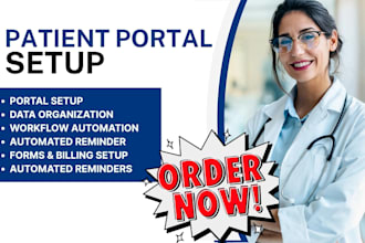 setup patient portals on epic mychart eclinicalworks kareo athenahealth cerner