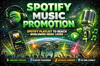 do spotify music promotion, spotify playlist to reach worldwide music lover