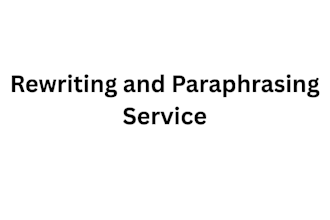 rewrite or paraphrase your content manually