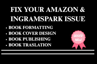 fix your book margin errors for amazon KDP and ingramspark