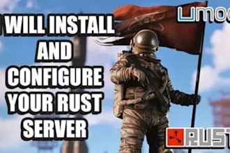 build and customize a complete rust server with plugins, mods and gameplay setup