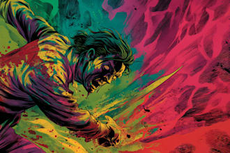design comic book illustration with comic book illustrator