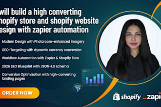 build a woocommerce and shopify store with ai automation